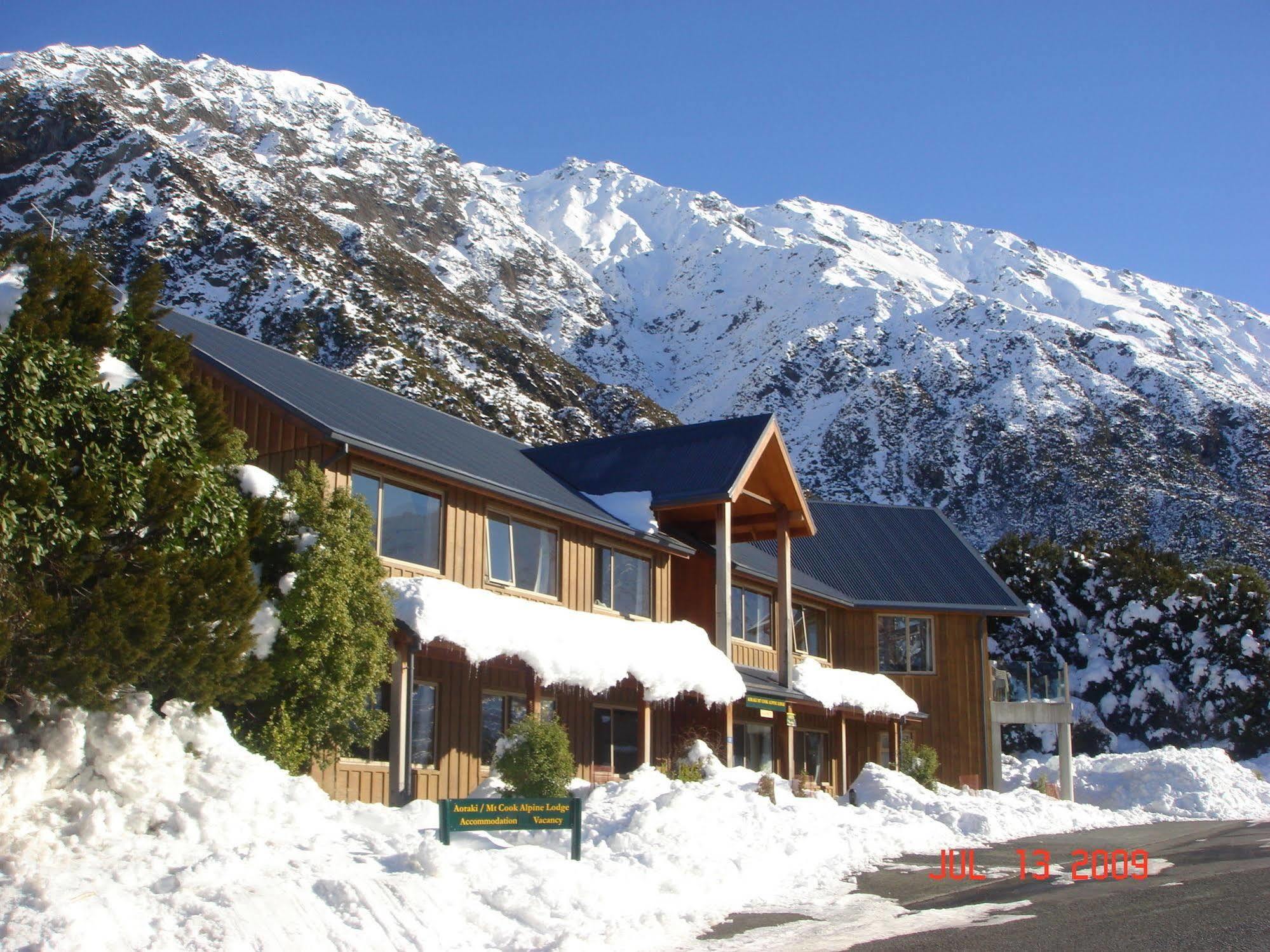 Aoraki Mount Cook Alpine Lodge Exterior foto